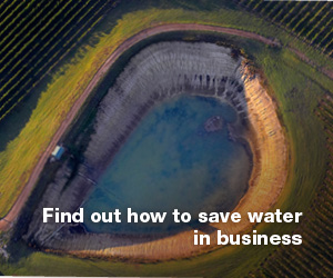 Save water in business