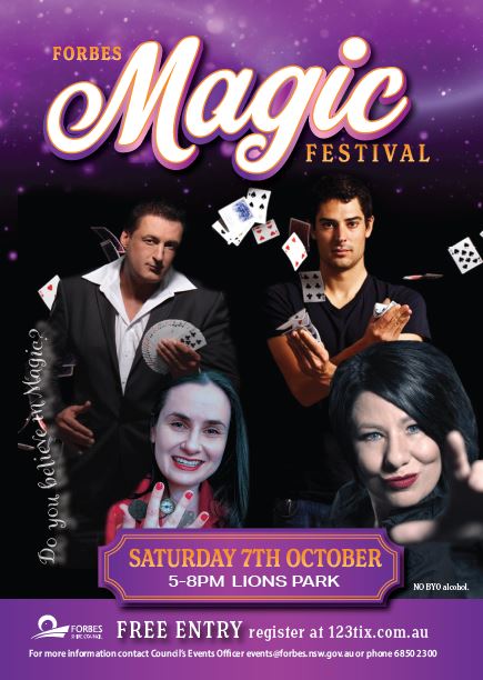 Forbes Magic Festival Poster