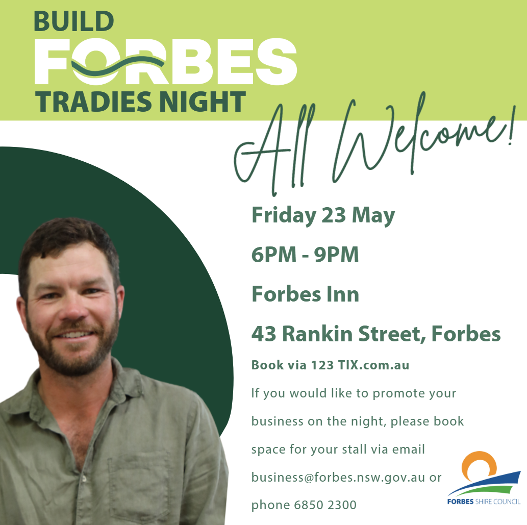 BUILD FORBES - Tradies night