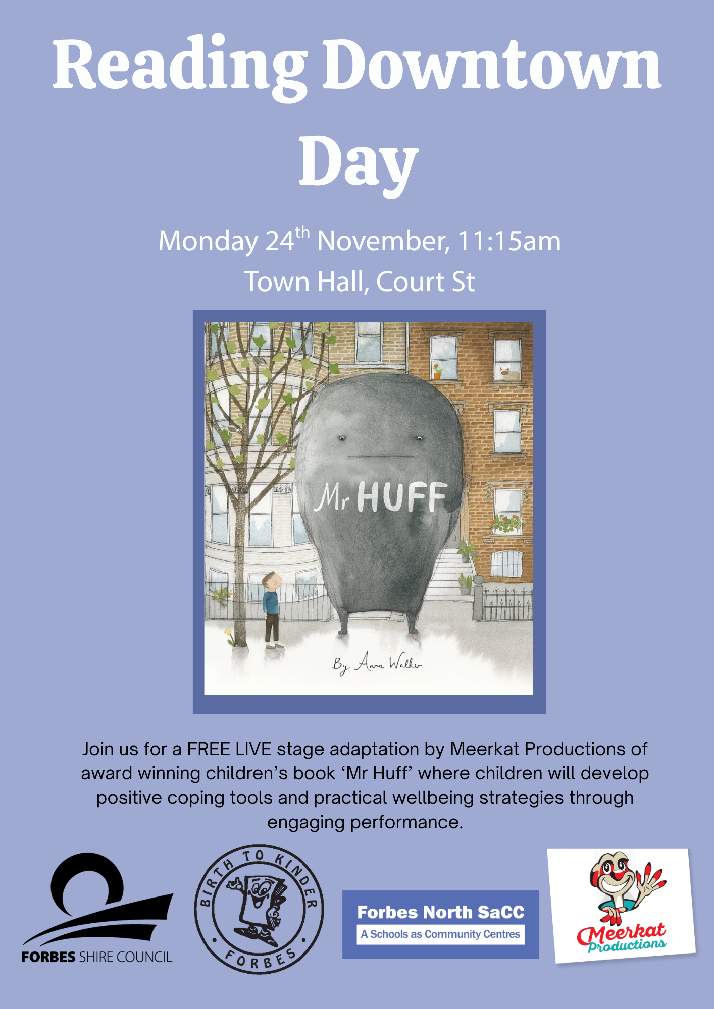 Reading Downtown Day 2025 Poster